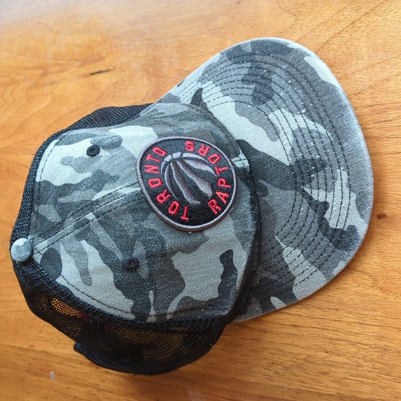 New Era Other - NBA Toronto Raptors Men's 9Fifty Snapback Cap, One Size, Black camoflage